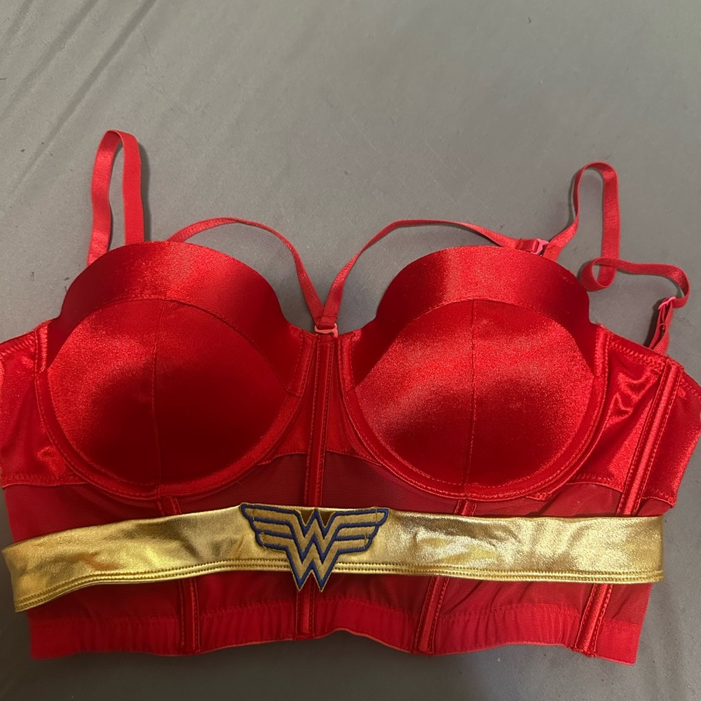 DC Comics Red and Gold Wonder Woman Corset